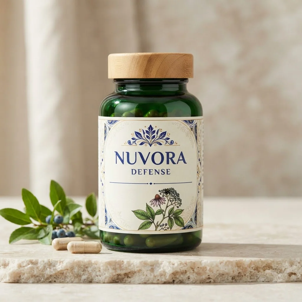 Nuvora Defense-pullo koostumuksella